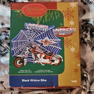 American Chopper Black Widow Ornaiment
